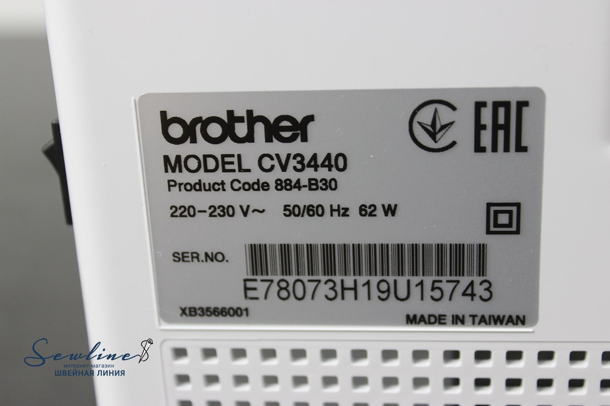 BROTHER CV 3440 производитель