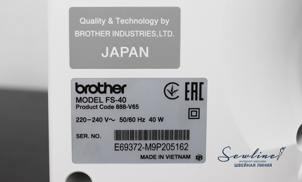 Brother FS-40, производитель Brother FS-40, производитель