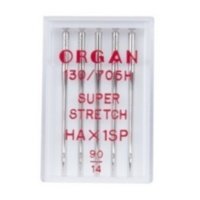 Иглы ORGAN Супер Стрейч HA*1SP 90/14 (в упаковке 5 шт.)