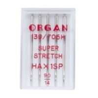 Иглы ORGAN Супер Стрейч HA*1SP 90/14 (в упаковке 5 шт.)