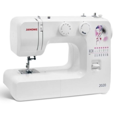Janome 2020 электромеханическая швейная машинка 