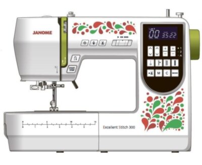Janome Excellent Stitch 300, компьютеризированная швейная машина 