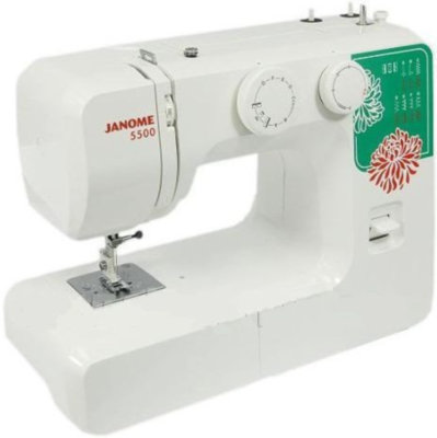Janome 5500 электромеханическая швейная машинка 