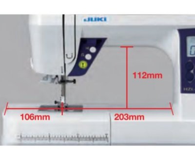 Juki HZL-G120 компьютеризированная швейная машина 