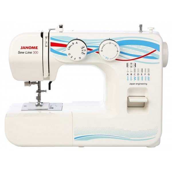 Электромеханическая швейная машинка Janome SewLine 300