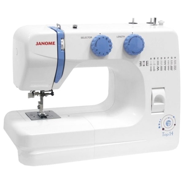Электромеханическая швейная машинка Janome Top 14
